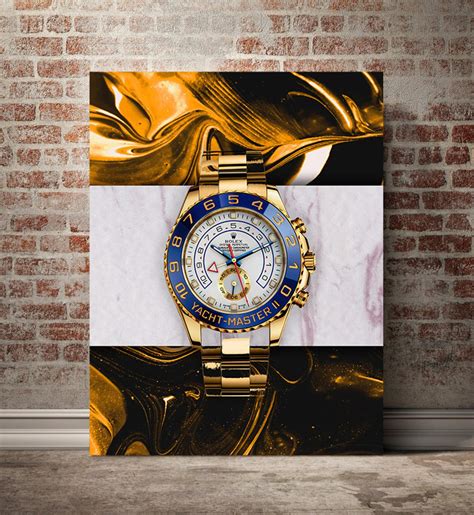 rolex wall art